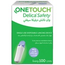 * OneTouch Delica 30G Safety Lancet, 100's