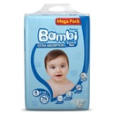 Sanita Bambi Size 4 (L), 74's- NEW